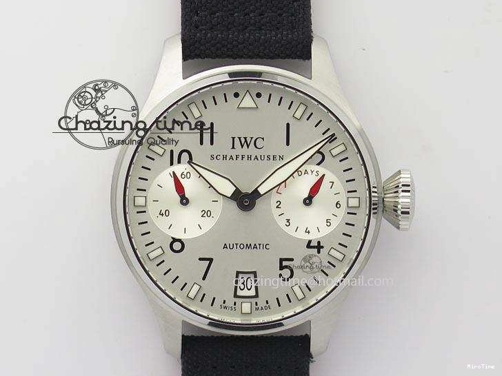 MIROTIME 0225 Big Pilot Real PR IW500432 DFB Limited Edition ZF 1:1 Best Edition On Black Nylon Strap A Fashionable 7276